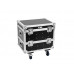 ROADINGER Flightcase 8x IP PIX Strobe RGB CW+WW mit Rollen