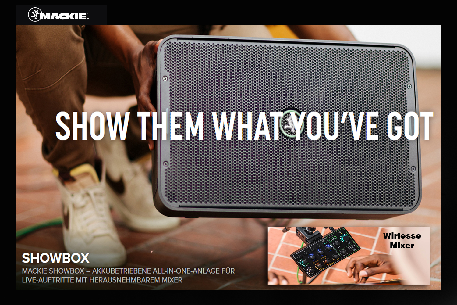 Showbox Mackie